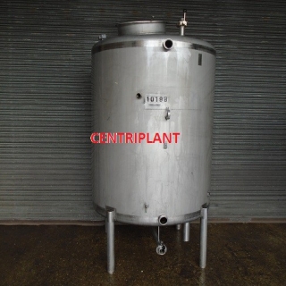 10198 - 1,800 LITRE VERTICAL STAINLESS STEEL TANK