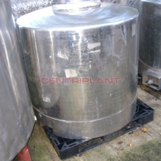 10837 - 1000 LITRE STAINLESS STEEL TRANSIT TANKS