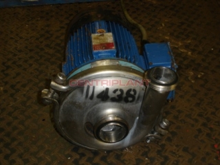 11438 - ALFA LAVAL CENTRIFUGAL PUMP, TYPE ALC1 D/162, 2.5in  INLET, 2in  RJT OUTLET, 4KW.
