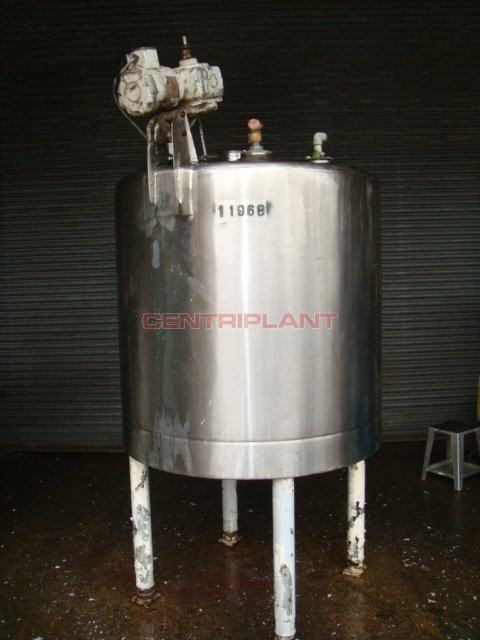 11968 - 1,400 LITRE STAINLESS STEEL MIXING TANK