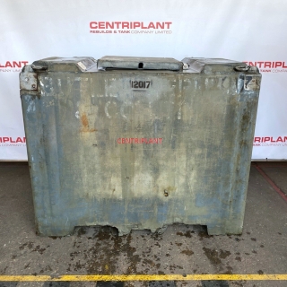 12017 - 2,250 LITRE STAINLESS STEEL TRANSPORT TANK.