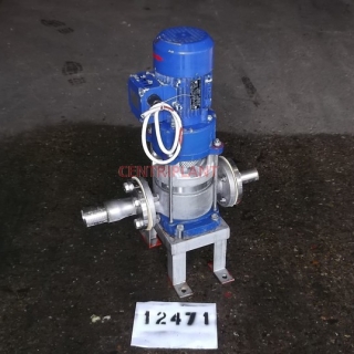 12471 - LOWARA STAINLESS STEEL VERTICAL PUMP