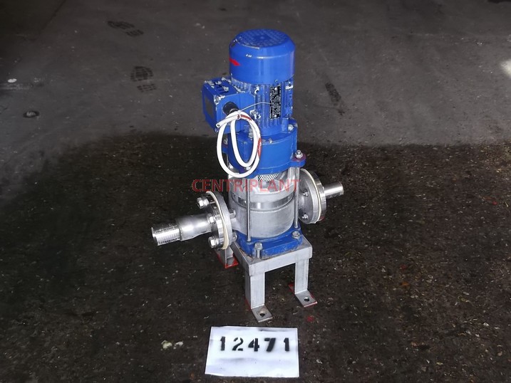 12471 - LOWARA STAINLESS STEEL VERTICAL PUMP