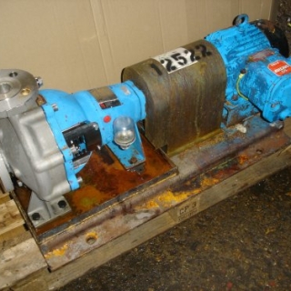 12522 - JOHNSON STAINLESS STEEL FLAME PROOF PUMP, TYPE CC 32 200, 1.1 KW