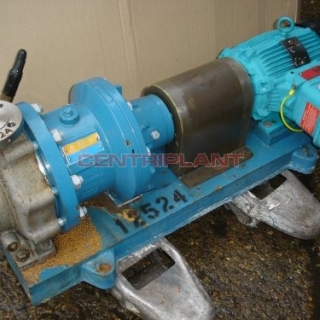 12524 - KLAUS UNION SEALEX STAINLESS STEEL FLAME PROOF PUMP JACKETED,TYPE SLMVSO 40 25 160 09EO1H12, 3 KW