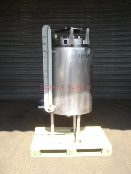 12592 - 210 LITRE STEAM JACKETED TANK