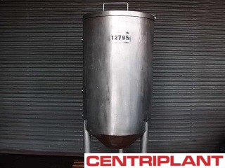 12795 - 500 LITRE STAINLESS STEEL TANK