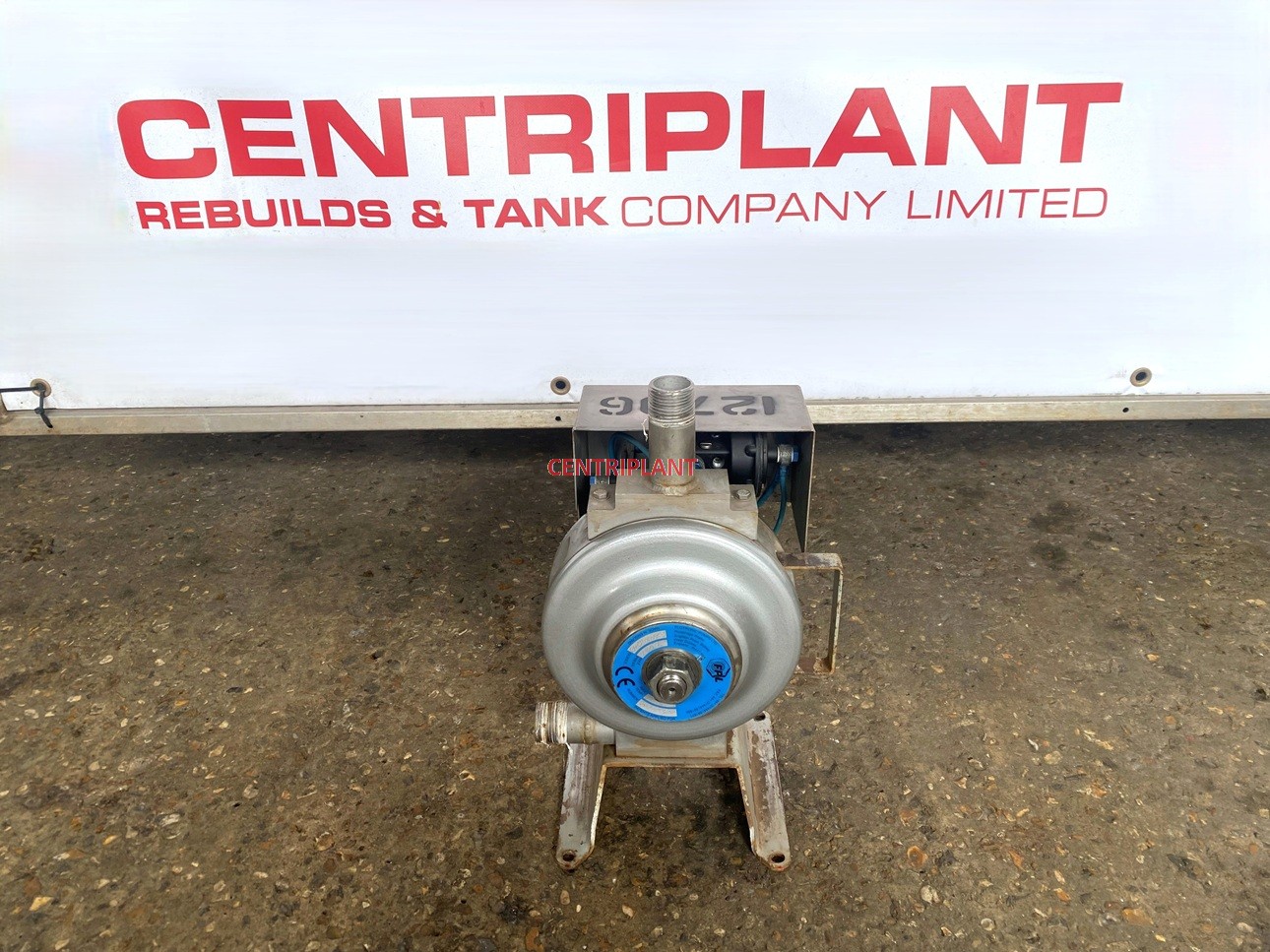 12796 - FLOWTRONIC STAINLESS STEEL DIAPHRAGM PUMPS, 1in  INLET/OUTLET