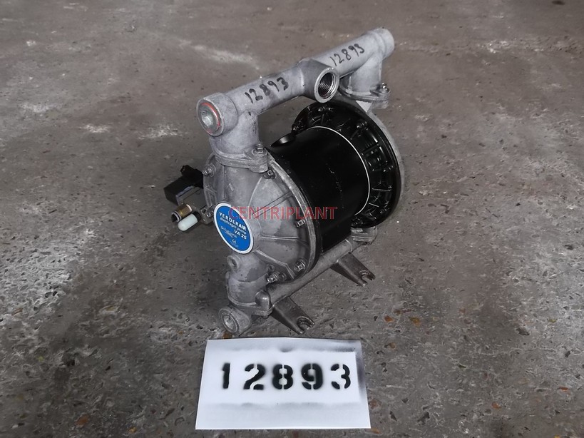 12893 - VERDERAR ALUMINIUM DIAPHRAGM PUMP, TYPE VA25, 25 MM INLET ...