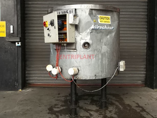 13051 - 270 LITRE STAINLESS STEEL ELECTRICALLY HEATED TANK