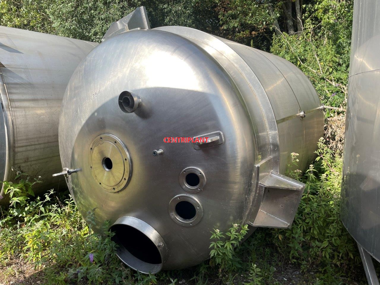 13254 - 9727 LITRE WEBSTER GRADE 316  STEAM JACKETED TANK