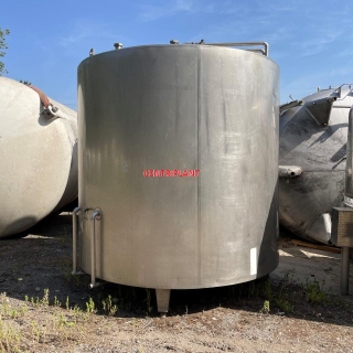 13459 - 12,000 LITRE STAINLESS STEEL JACKETED AND CLAD TANK