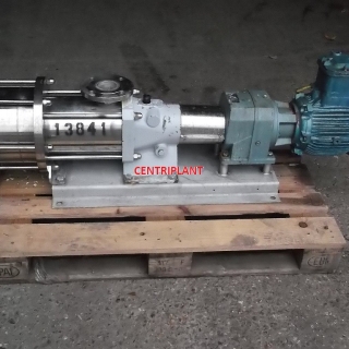 13841 - BLACKMER HERMETIC MULTI STAGE FLAME PROOF PUMP, 60 MM FLANGED CONNECTIONS, 4 KW DRIVE MOTOR.