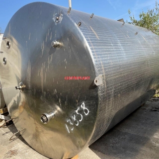 13858 - 18,000 LITRE STAINLESS STEEL INSULATED STORAGE TANK