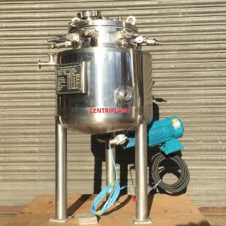 13873 - 30 LITRE STEAM JACKETED MIXING TANK