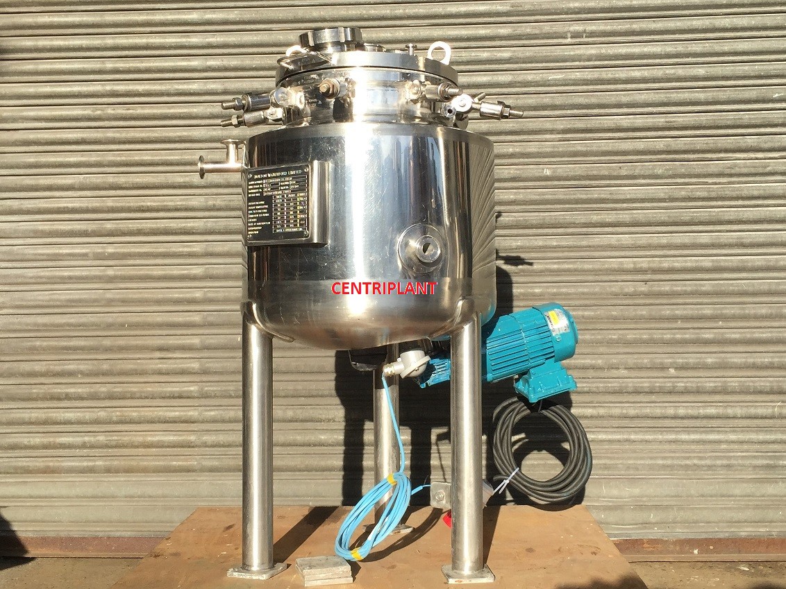 13873 - 30 LITRE STEAM JACKETED MIXING TANK