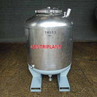 14013 - 800 LITRE STAINLESS STEEL TANK