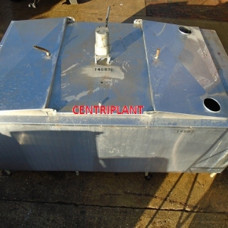 14083 - 2,750 LITRE STAINLESS STEEL OPEN TO TANK