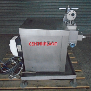 14154 - APV GAULIN TWO STAGE HOMOGENIZER MODEL LAB 60/60 -10 TBS