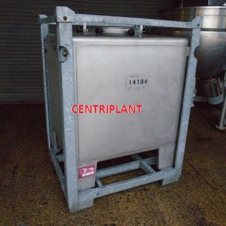 14184 - 1,000 LITRE STAINLESS STEEL IBC