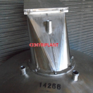 14266 - 2,000 LITRE STAINLESS STEEL MIXING TANK