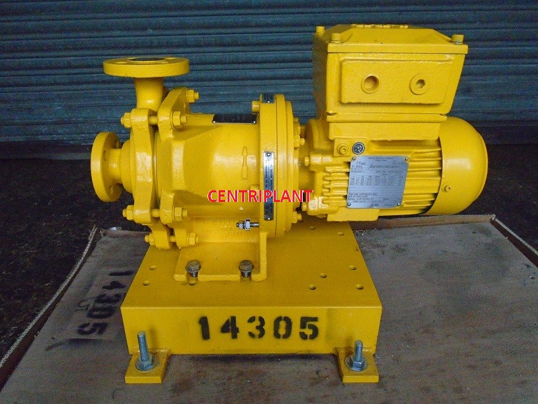 14305 - HMD KONTRO SEALLESSSTEEL GRADE 316 MAG DRIVE PUMP MODEL GTA 1X1X5 CA1, 25 MM DIA FLANGE CONNECTIONS