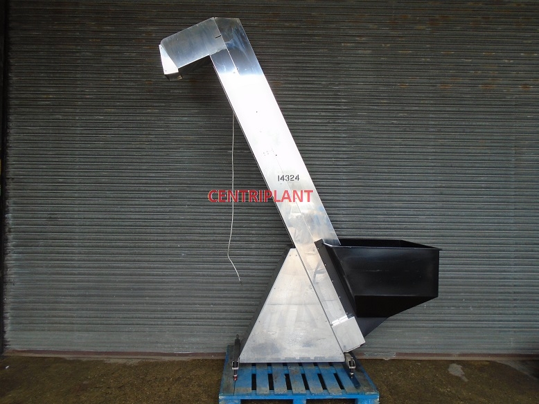 14324 - DICO STAINLESS STEEL  CAP HOPPER AND ELEVATOR