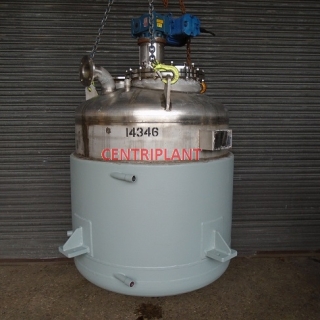 14346 - 1,000 LITRE STAINLESS STEEL JACKETED MIXING TANK