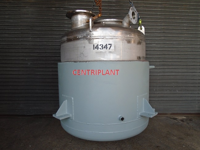 14347 - 1,000 LITRE STEAM JACKETED TANK