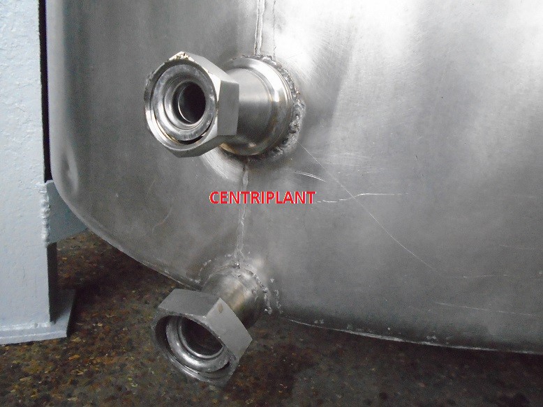 14356 - 2,100 LITRE STAINLESS STEEL OPEN TOP TANK