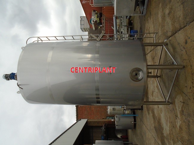 14359 - 9,350 LITRE STAINLESS STEEL TANK INSULATED AND CLAD WITH STAINLESS STEEL