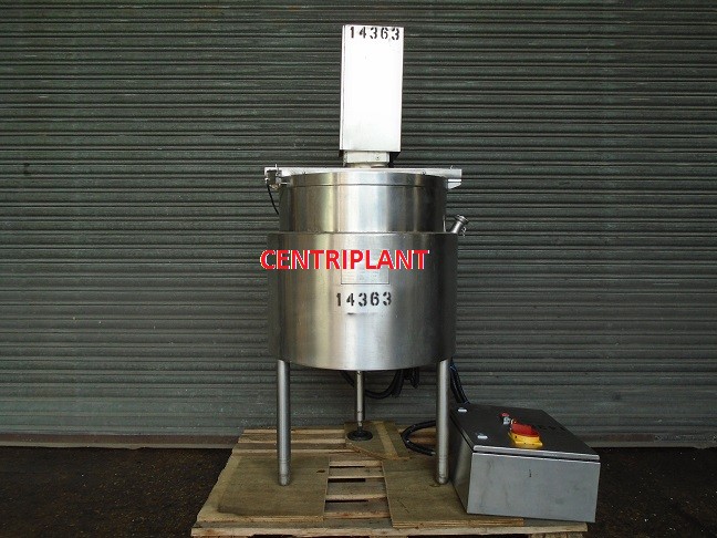 14363 - 100 LITRE JACKETED MIXING TANK