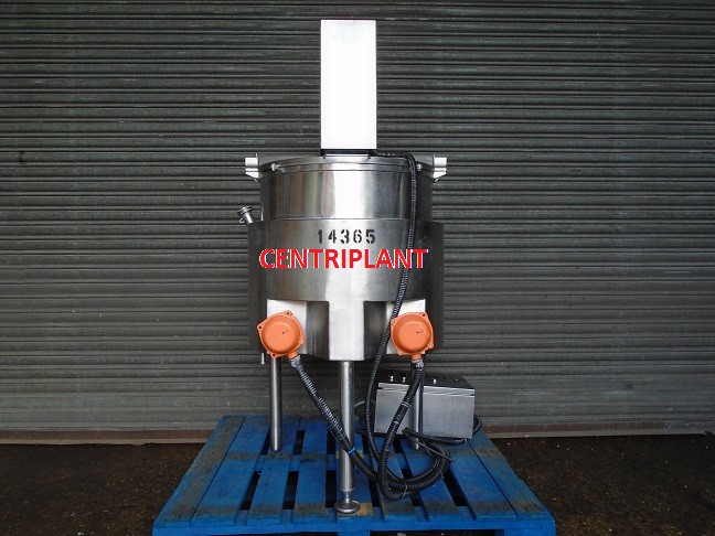 14365 - 100 LITRE JACKETED MIXING TANK