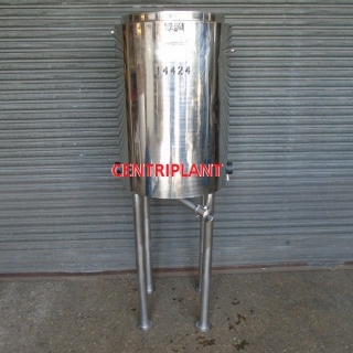 14424 - 220 LITRE OPEN TOP TANK WITH IMMERSIONS