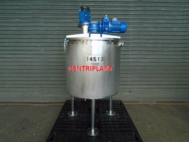 14513 - 110 LITRE ELECTRICAL HEATED SIDE SCRAPE HIGH SHEAR MIXING TANK