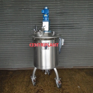 14528 - 200 LITRE GRADE 316 ELECTRICALLY HEATED MIXING TANKS, INSULATED AND CLAD WITH ST/ST CLADDING