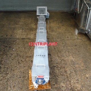 14533 - SPIRO TECH STAINLESS STEEL POWDER ELEVATOR 4.6 M LONG