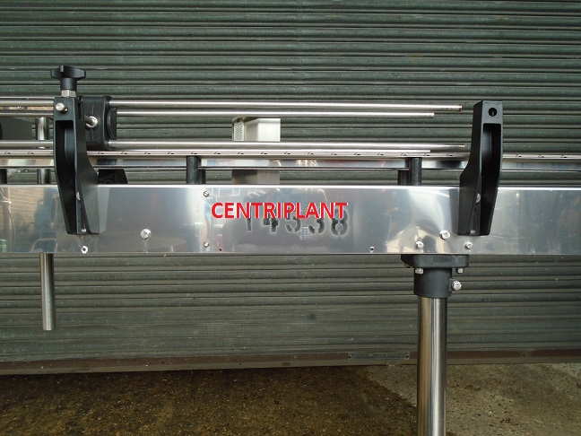 14538 - 100 MM WIDE 3 M LONG KING STAINLESS STEEL CONVEYOR