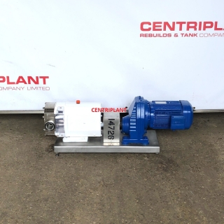 14726 - 2.5in  RJT ALFA LAVAL SRU4 LOBE PUMP
