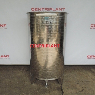 14738 - 1000 LITRE STAINLESS STEEL OPEN TOP TANK