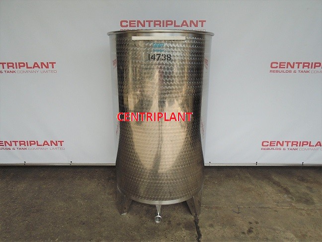 14738 - 1000 LITRE STAINLESS STEEL OPEN TOP TANK