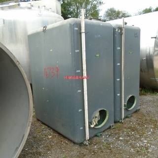 14739 - 3,000 LITRE MILD STEEL TANKS