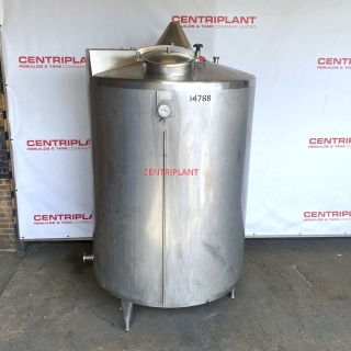 14768 - 3,000 LITRE STAINLESS STEEL JACKETED MIXING TANKS