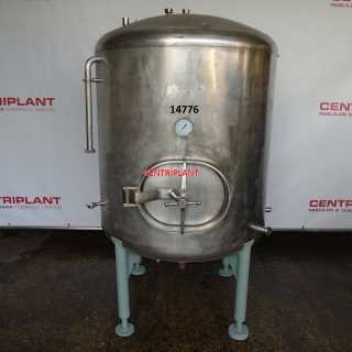 14776 - 1,500 LITRE STAINLESS STEEL TANK