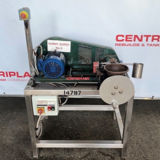 14797 - HAMMER MILL WITH MANUAL AUGER FEED