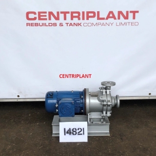 14821 - HMD KONTRO PUMP 316 SS GRADE STAINLESS STEEL ATEX MODEL: GTA 1X1X5