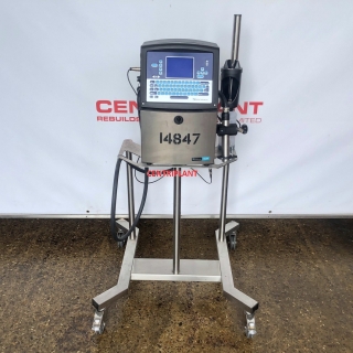 14847 - VIDEOJET INKJET CODER COMPLETE WITH BASE MOUNTING ARM