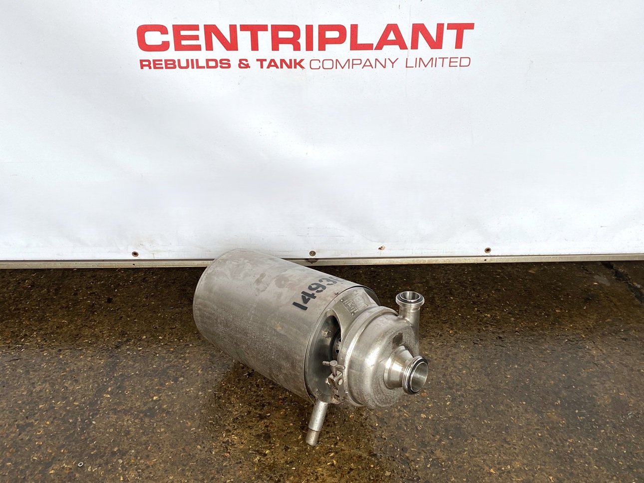 14936 - APV PUMA HYGIENIC CENTRIFUGAL PUMP TYPE 2-3-9. 4KW