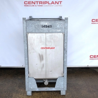 14949 - 1,000 LITRE STAINLESS STEEL IBC
