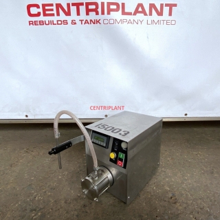 15003 - CENTRIPLANT SEMI AUTO SINGLE HEAD GEAR PUMP FILLER MODEL 316 0.36KW